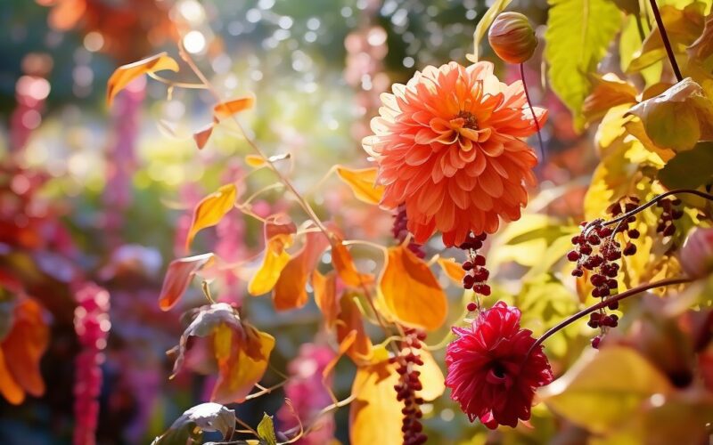 Herbstblüher, die den Garten verzaubern